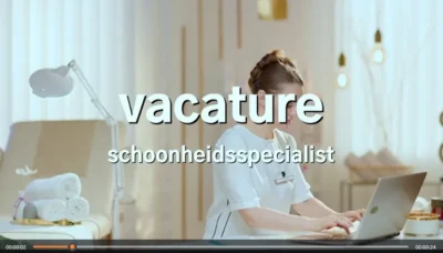 Schoonheidsspecialist Vacature