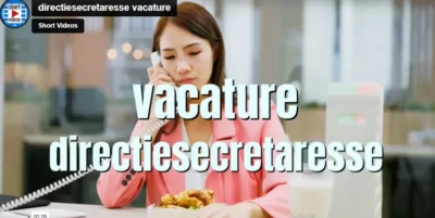 directiesecretaresse vacature